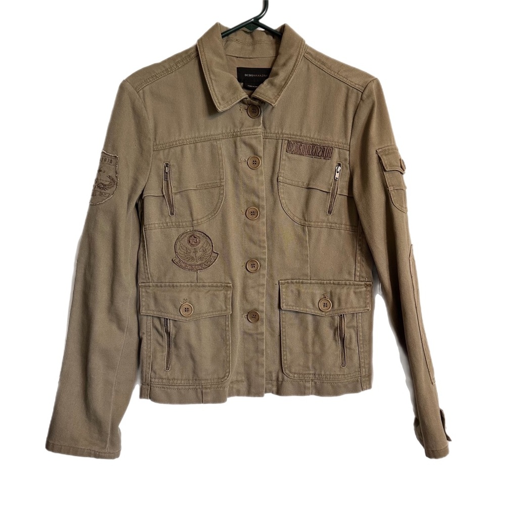 BCBGMaxazria Military Style Jacket